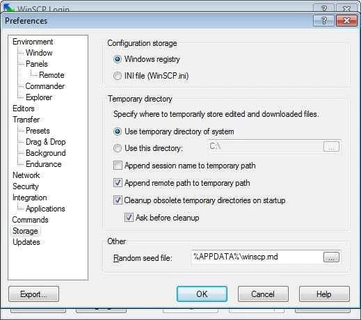WinSCP — 截圖 7